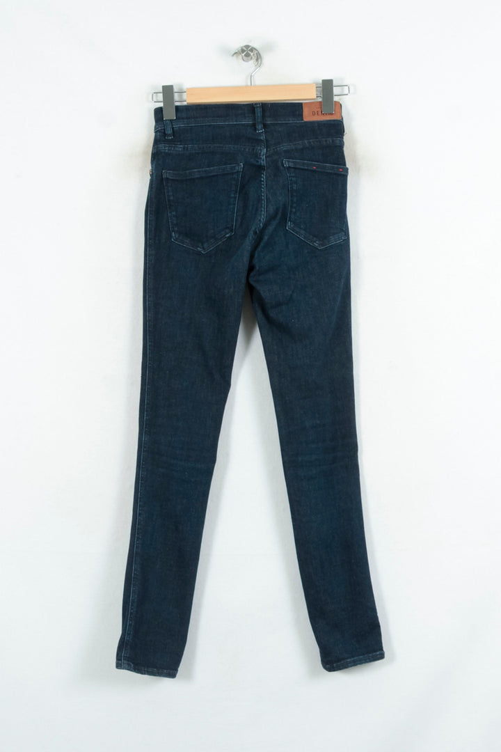 Jean Skinny Bleu - Taille S/36 de la marque Sézane | PARAD81241 - Vendu par Paradigme - Image 4