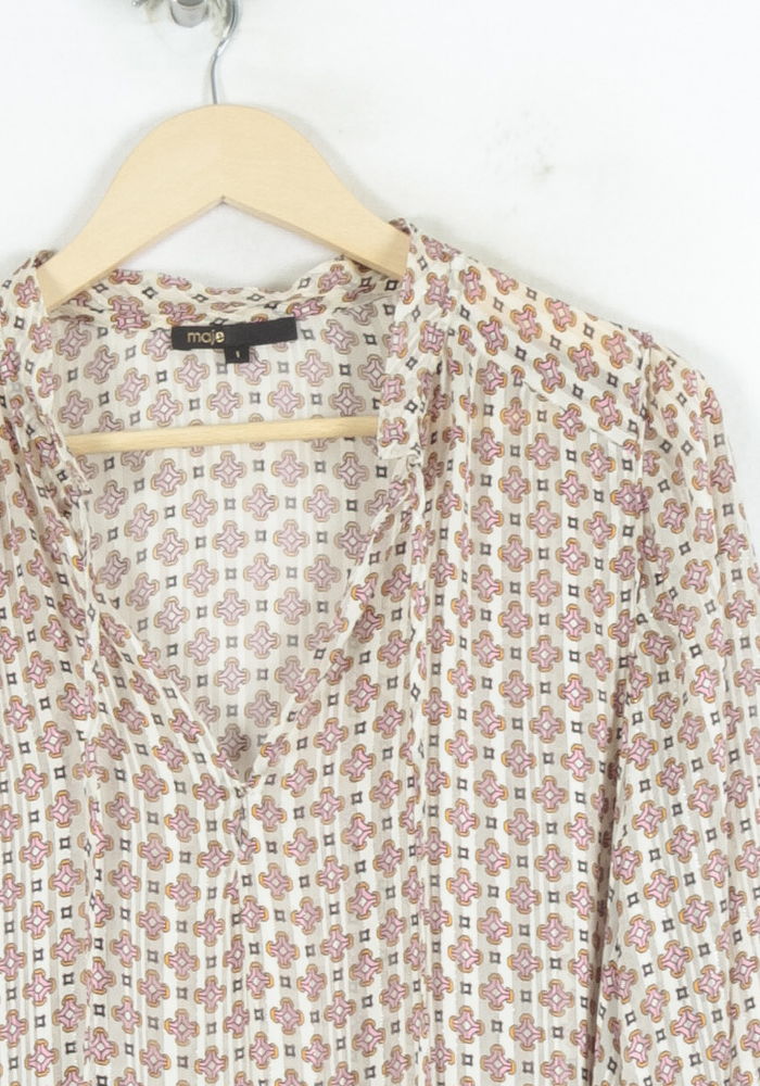 Blouse Multicolore - Taille S/36 de la marque Maje | PARAD81244 - Vendu par Paradigme - Image 3