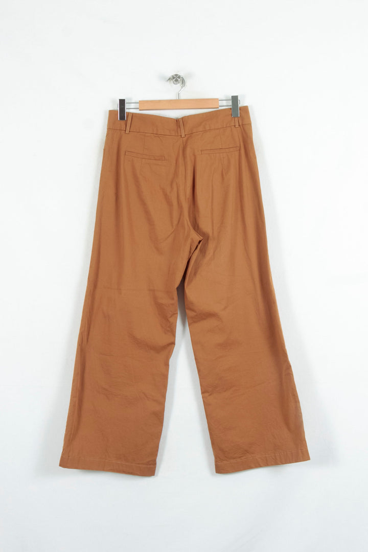 Pantalon Large Marron - Taille XL/42 de la marque La Fée Maraboutée | PARAD81246 - Vendu par Paradigme - Image 4