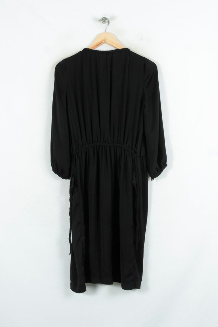 Robe Midi Noire - Taille M/38 de la marque Sandro | PARAD81257 - Vendu par Paradigme - Image 4