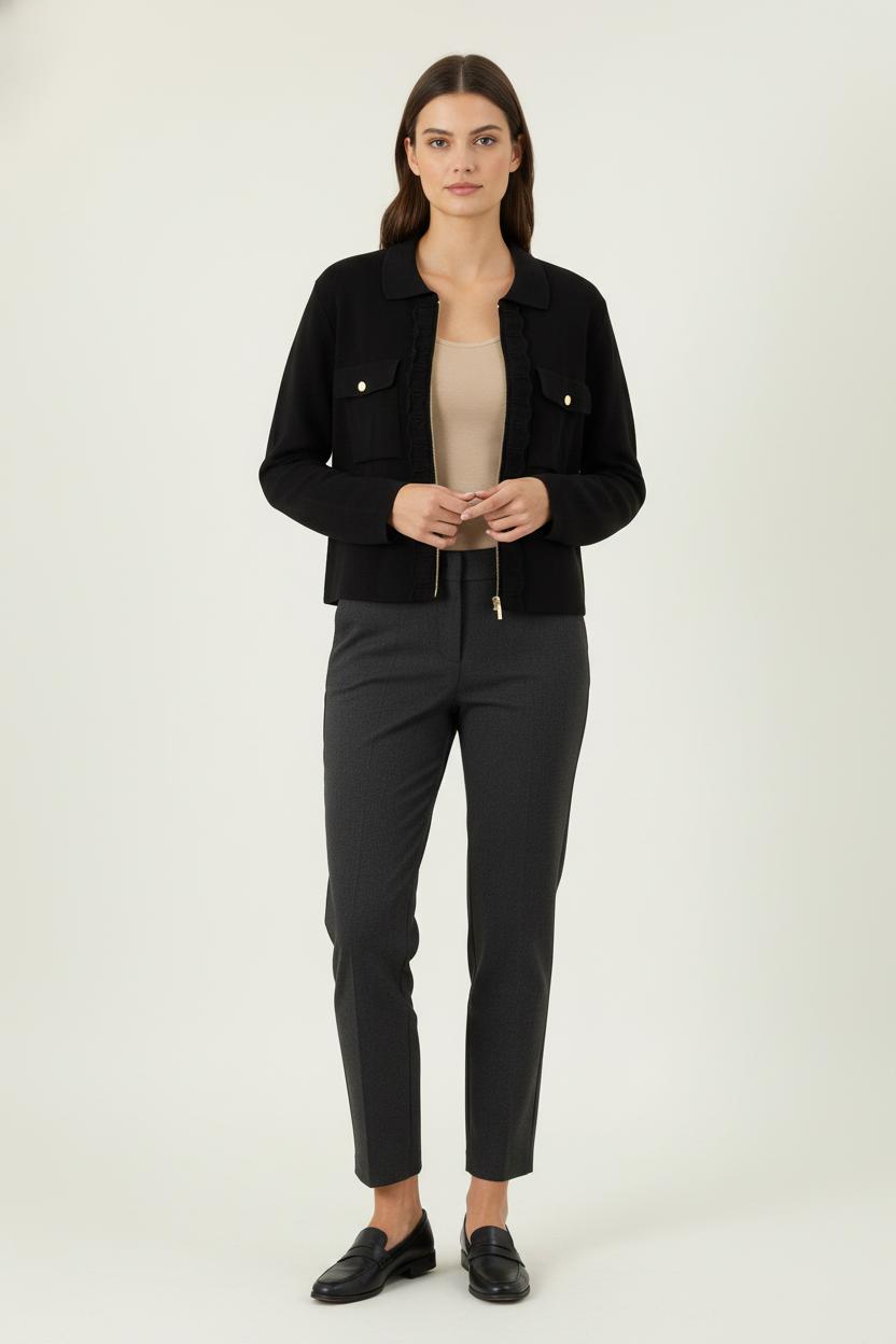 Veste Noire - Taille XL/42 de la marque La Fée Maraboutée | PARAD81261 - Vendu par Paradigme - Image 1