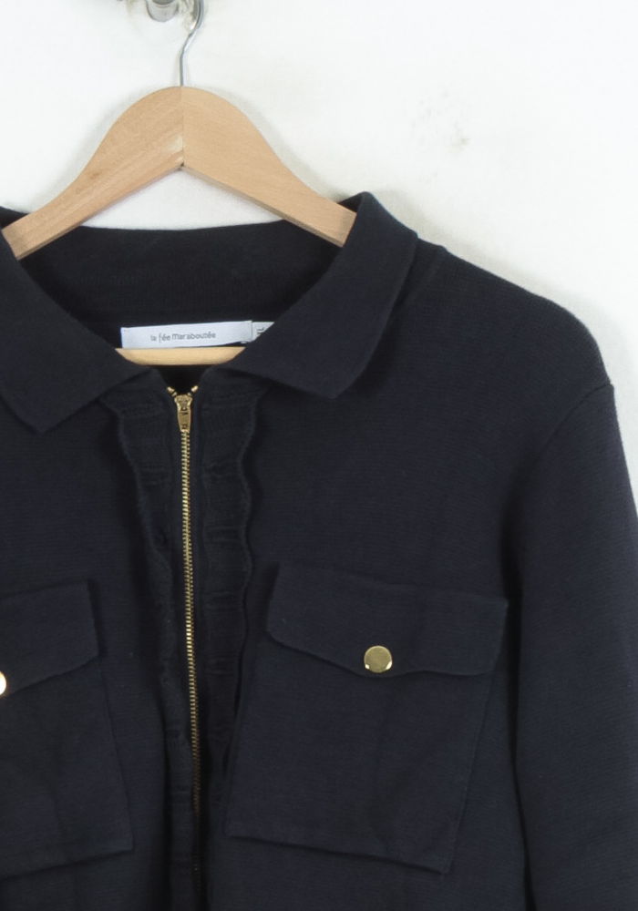 Veste Bleue - Taille XL/42 de la marque La Fée Maraboutée | PARAD81262 - Vendu par Paradigme - Image 3