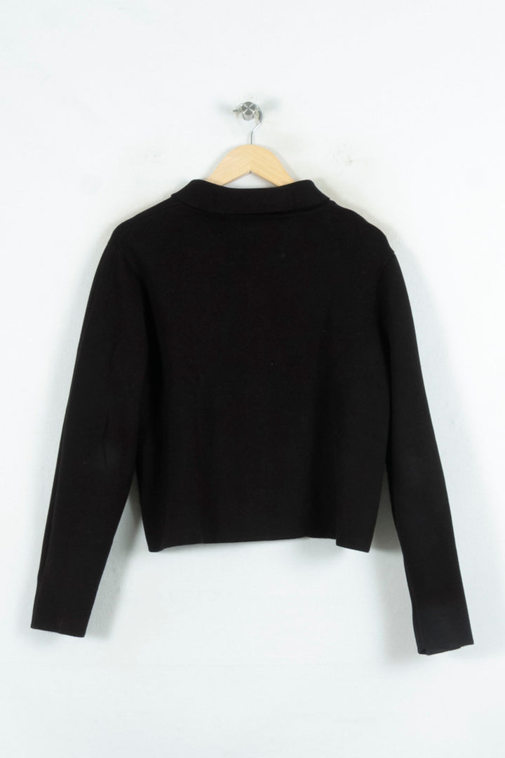 Cardigan Noir - Taille XL/42 de la marque La Fée Maraboutée | PARAD81263 - Vendu par Paradigme - Image 4