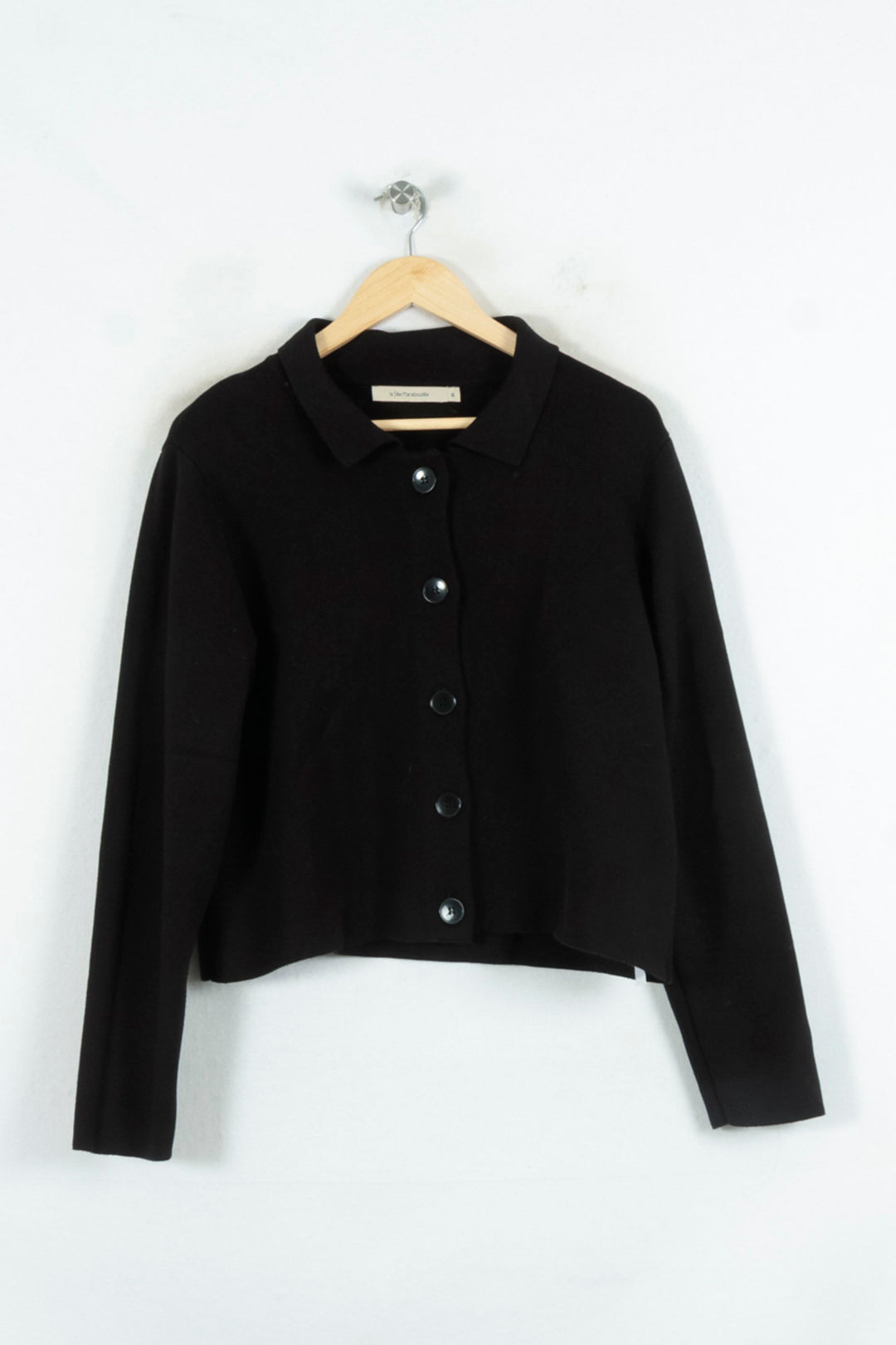 Cardigan Noir - Taille XL/42 de la marque La Fée Maraboutée | PARAD81263 - Vendu par Paradigme - Image 2