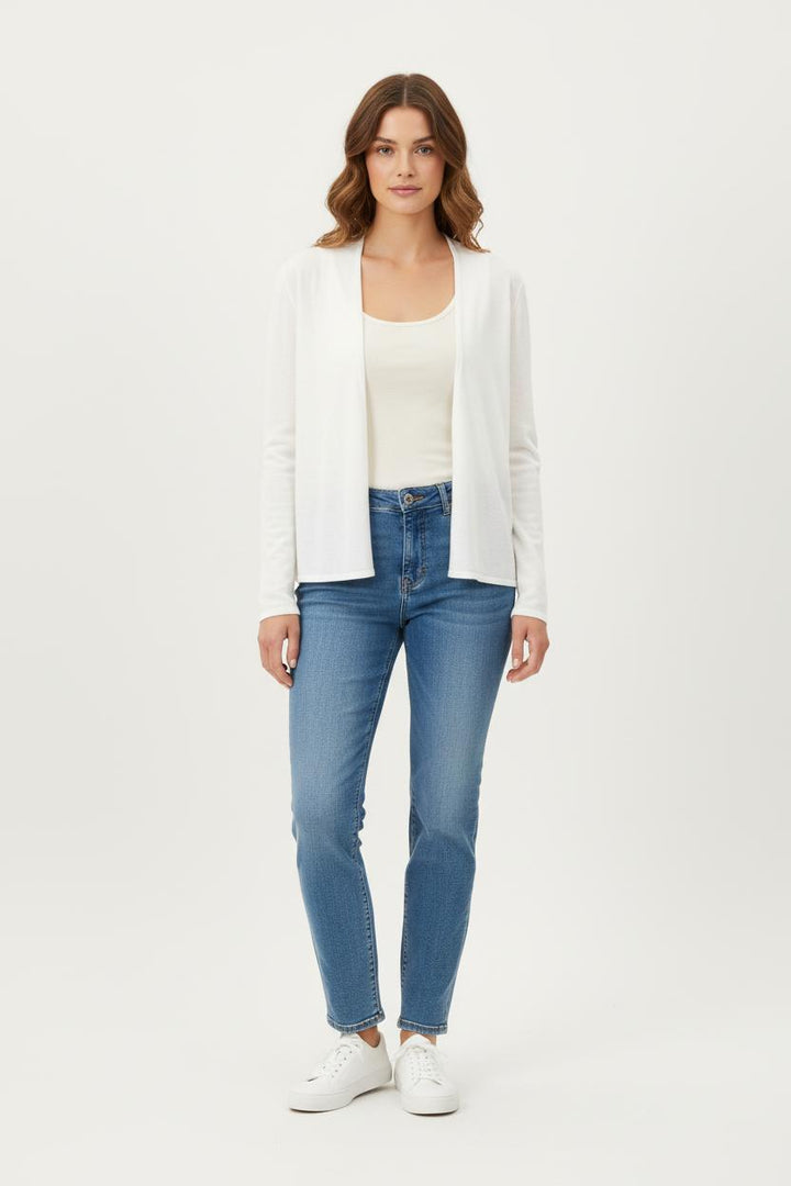 Cardigan Blanc - Taille L/40 de la marque Caroll | PARAD81265 - Vendu par Paradigme - Image 1