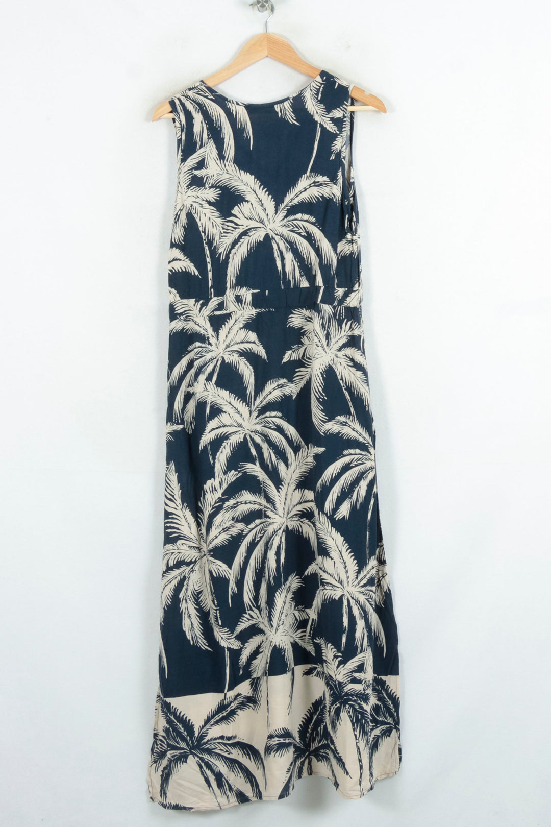 Robe Longue Bleu et Beige - Taille M/38 de la marque La Fée Maraboutée | PARAD81268 - Vendu par Paradigme - Image 4