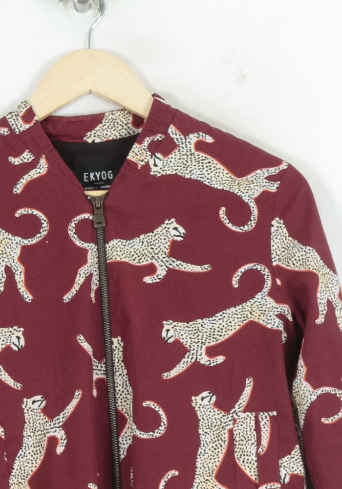 Blouson Bordeaux - Taille S/36 de la marque Ekyog | PARAD81271 - Vendu par Paradigme - Image 3