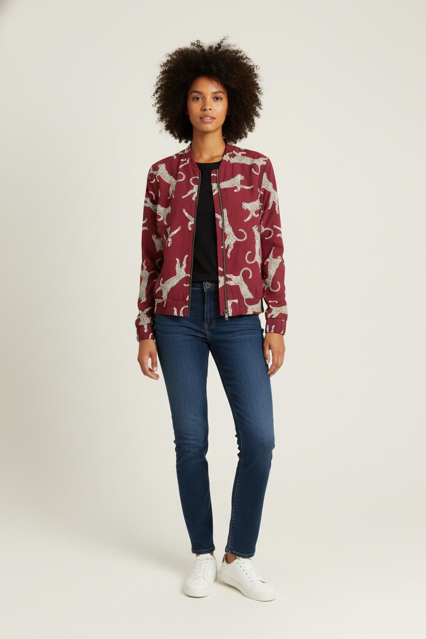 Blouson Bordeaux - Taille S/36 de la marque Ekyog | PARAD81271 - Vendu par Paradigme - Image 1