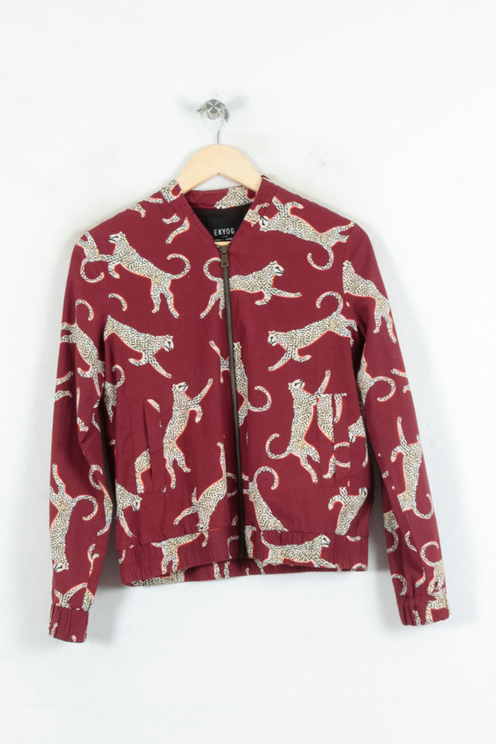 Blouson Bordeaux - Taille S/36 de la marque Ekyog | PARAD81271 - Vendu par Paradigme - Image 2