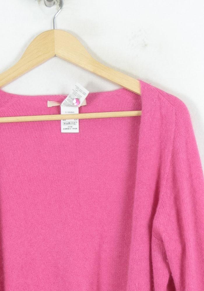 Cardigan Rose - Taille S/36 de la marque La Fée Maraboutée | PARAD81274 - Vendu par Paradigme - Image 3