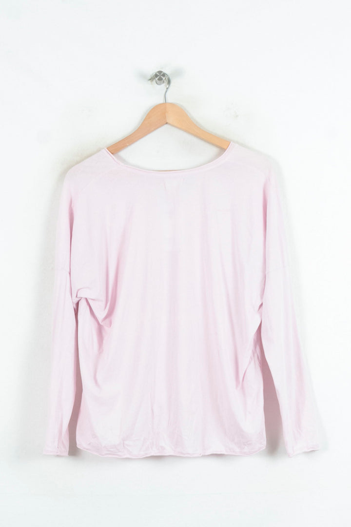 Tee-shirt Manches Longues Rose - Taille S/36 de la marque Des petits hauts | PARAD81283 - Vendu par Paradigme - Image 4