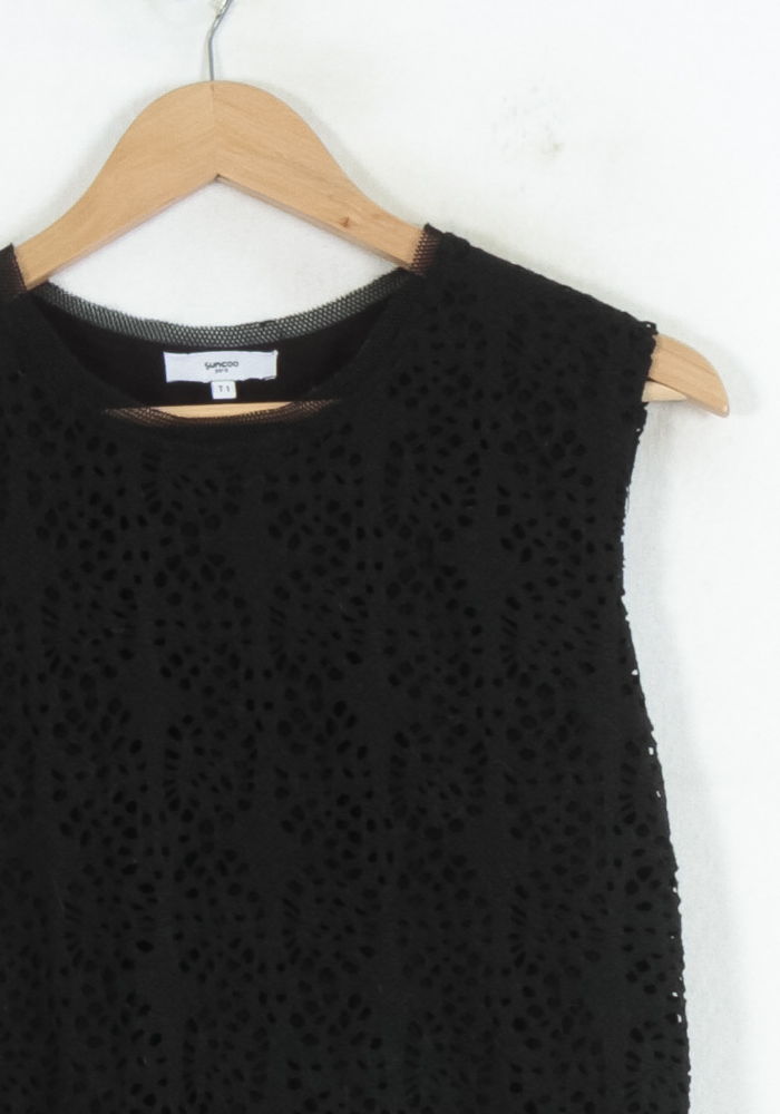 Robe Droite Noire - Taille S/36 de la marque Suncoo | PARAD81291 - Vendu par Paradigme - Image 3