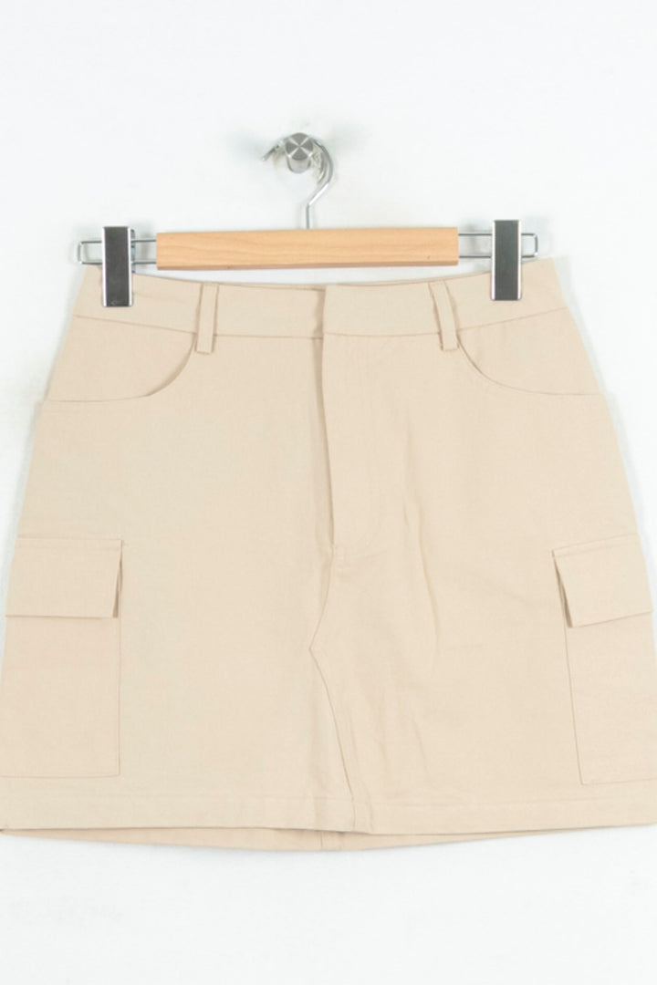 Jupe Courte Beige - Taille M/38 de la marque Grace & Mila | PARAD81297 - Vendu par Paradigme - Image 2