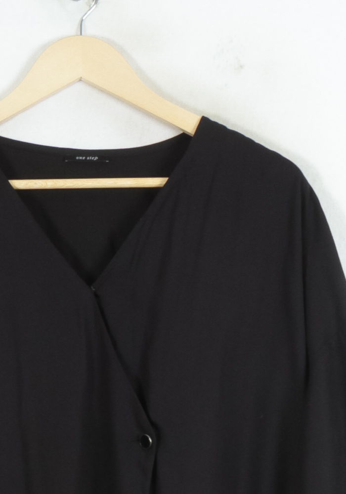Robe Midi Noire - Taille XS/34 de la marque One Step | PARAD81298 - Vendu par Paradigme - Image 3