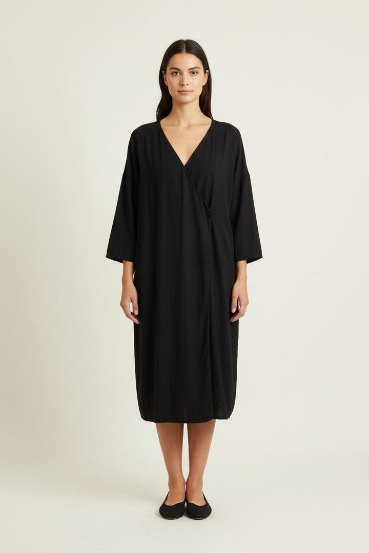 Robe Midi Noire - Taille XS/34 de la marque One Step | PARAD81298 - Vendu par Paradigme - Image 1