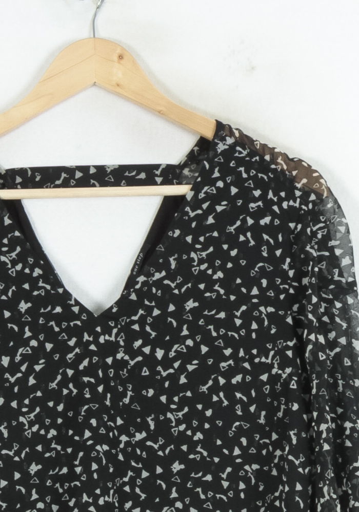 Blouse Noire - Taille S/36 de la marque One Step | PARAD81300 - Vendu par Paradigme - Image 3