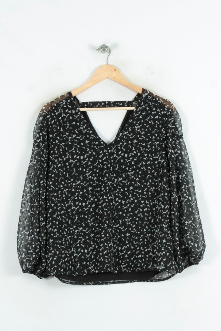Blouse Noire - Taille S/36 de la marque One Step | PARAD81300 - Vendu par Paradigme - Image 2