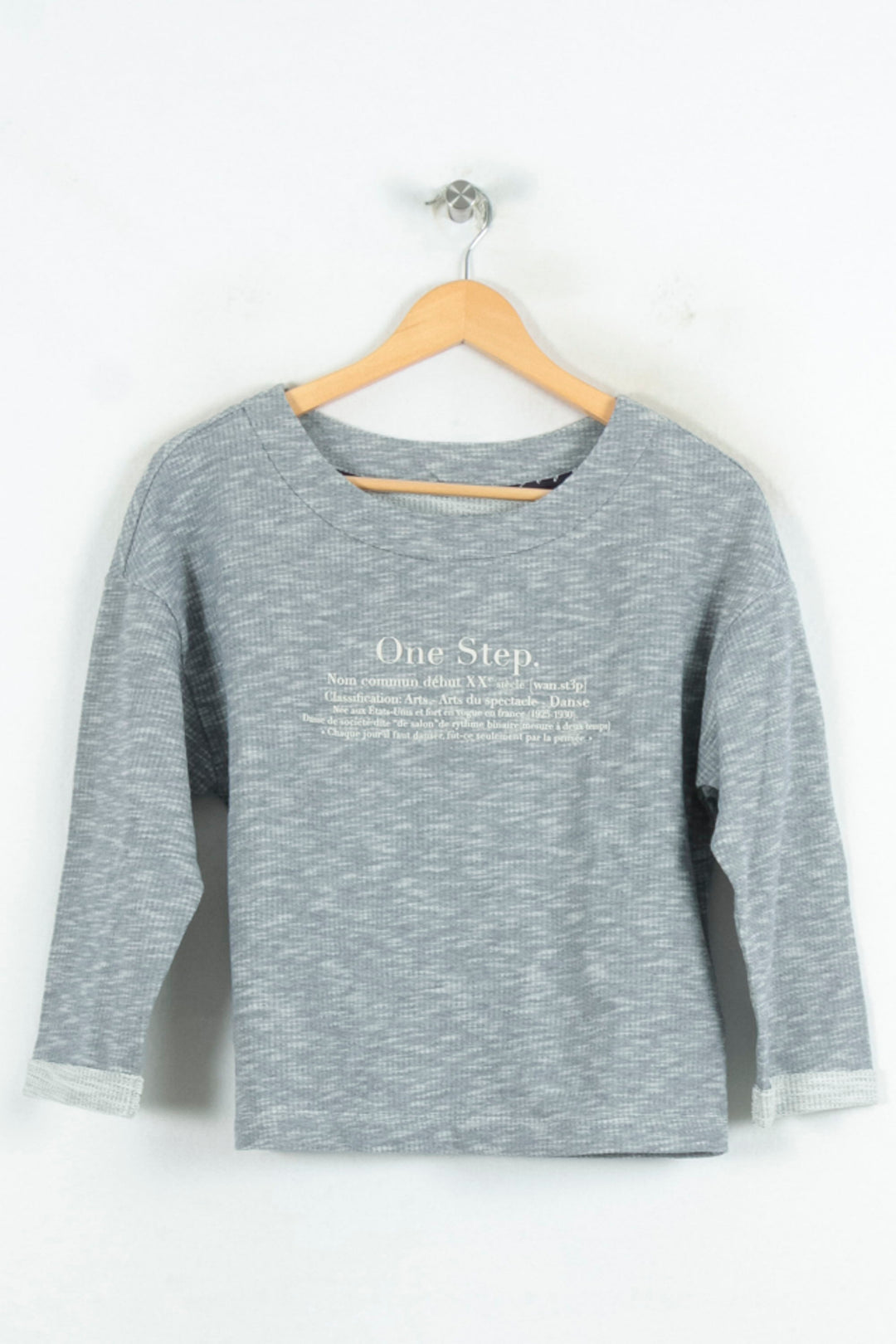 Sweat Bleu - Taille XS/34 de la marque One Step | PARAD81302 - Vendu par Paradigme - Image 2