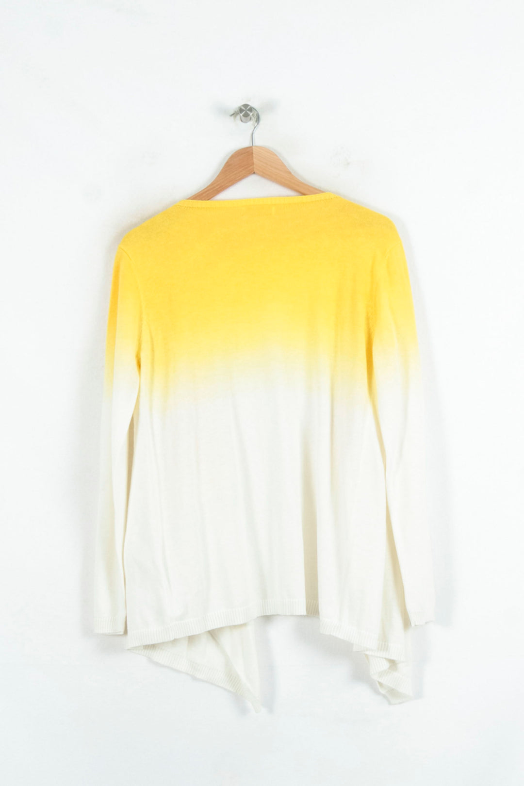 Cardigan Jaune et Blanc - Taille M/38 de la marque La Petite Etoile | PARAD81305 - Vendu par Paradigme - Image 4