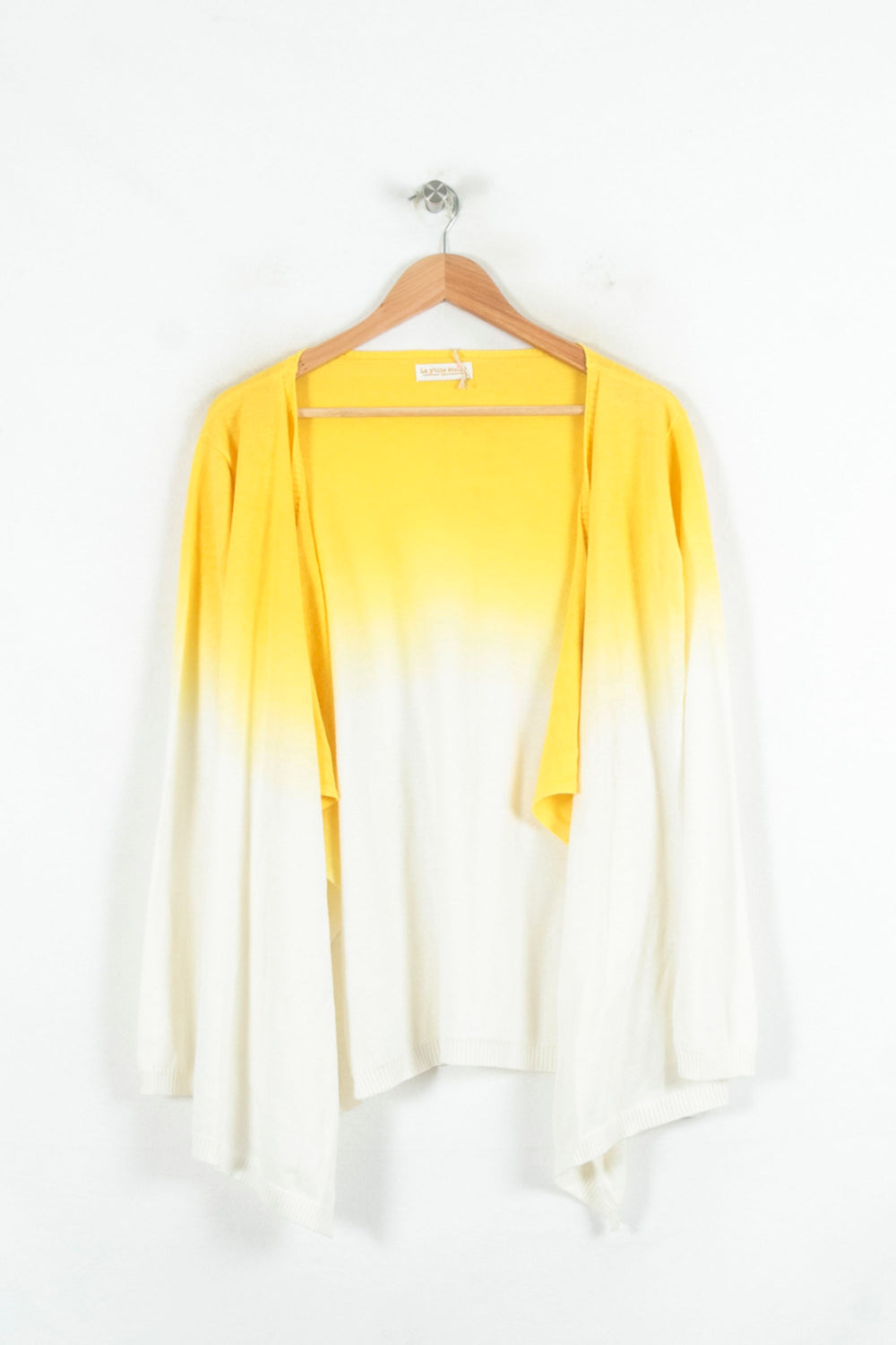 Cardigan Jaune et Blanc - Taille M/38 de la marque La Petite Etoile | PARAD81305 - Vendu par Paradigme - Image 2