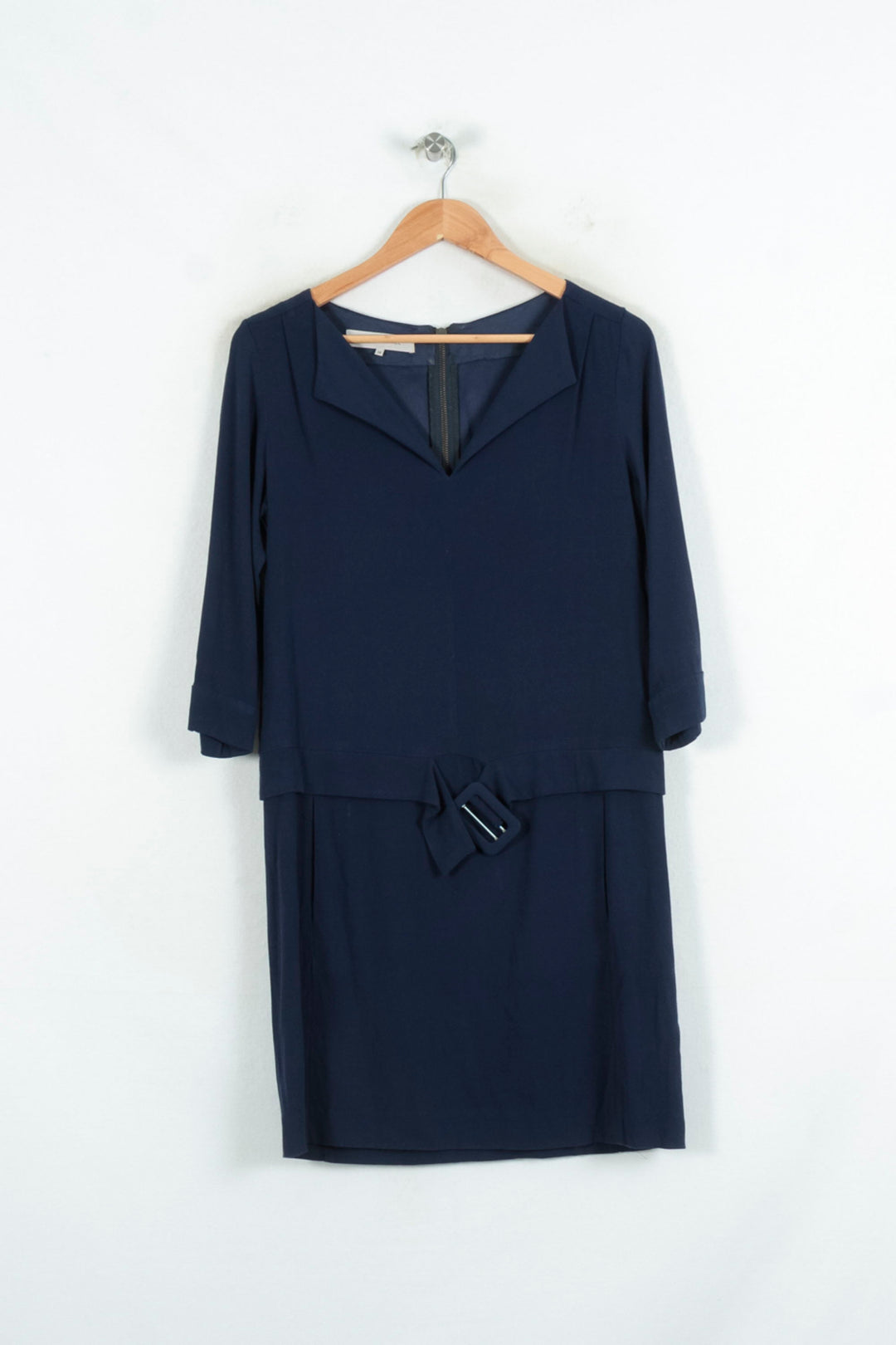 Robe Midi Bleue - Taille M/38 de la marque Gerard Darel | PARAD81312 - Vendu par Paradigme - Image 2