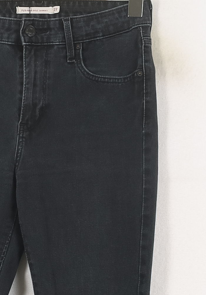 Jean Skinny Noir - Taille S/36 de la marque Levi's | PARAD81316 - Vendu par Paradigme - Image 3