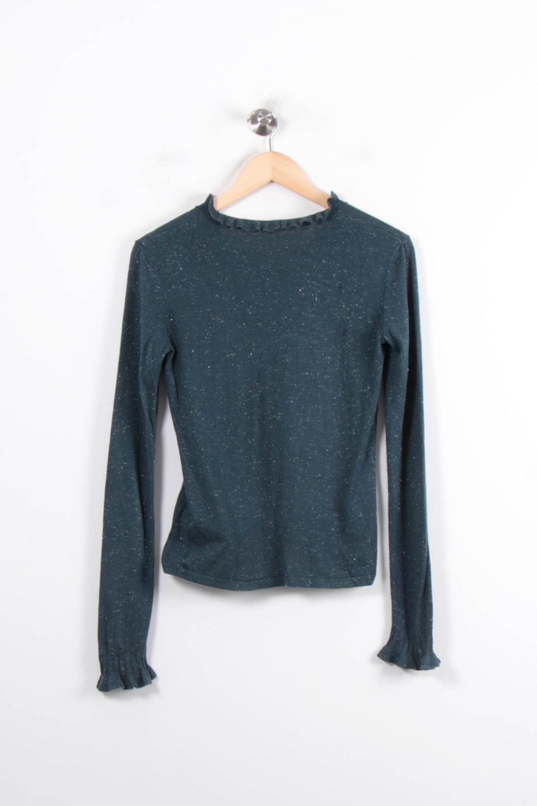 Pull Vert - Taille XS/34 de la marque I.Code | PARAD81321 - Vendu par Paradigme - Image 4