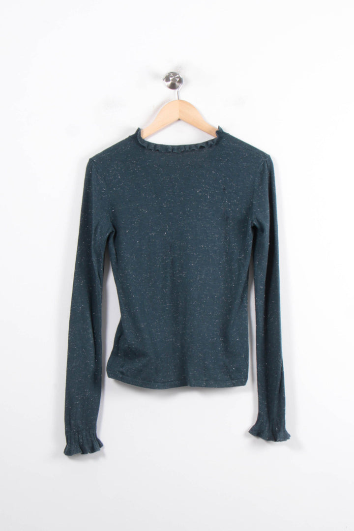 Pull Vert - Taille XS/34 de la marque I.Code | PARAD81321 - Vendu par Paradigme - Image 4