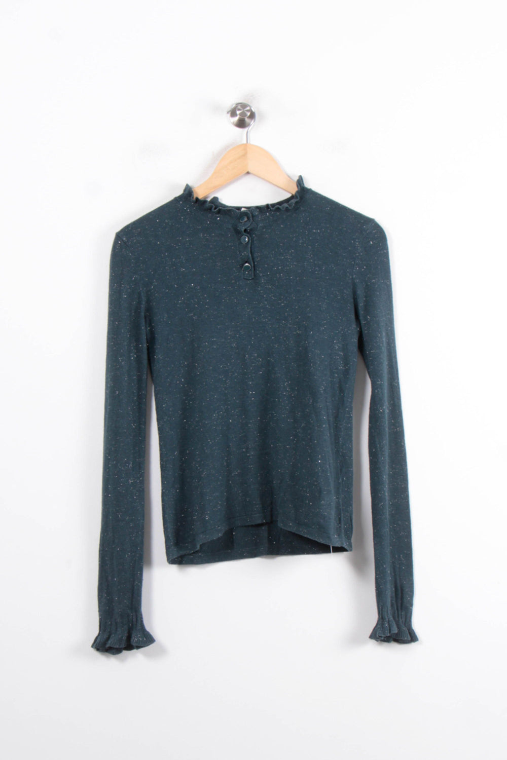 Pull Vert - Taille XS/34 de la marque I.Code | PARAD81321 - Vendu par Paradigme - Image 2