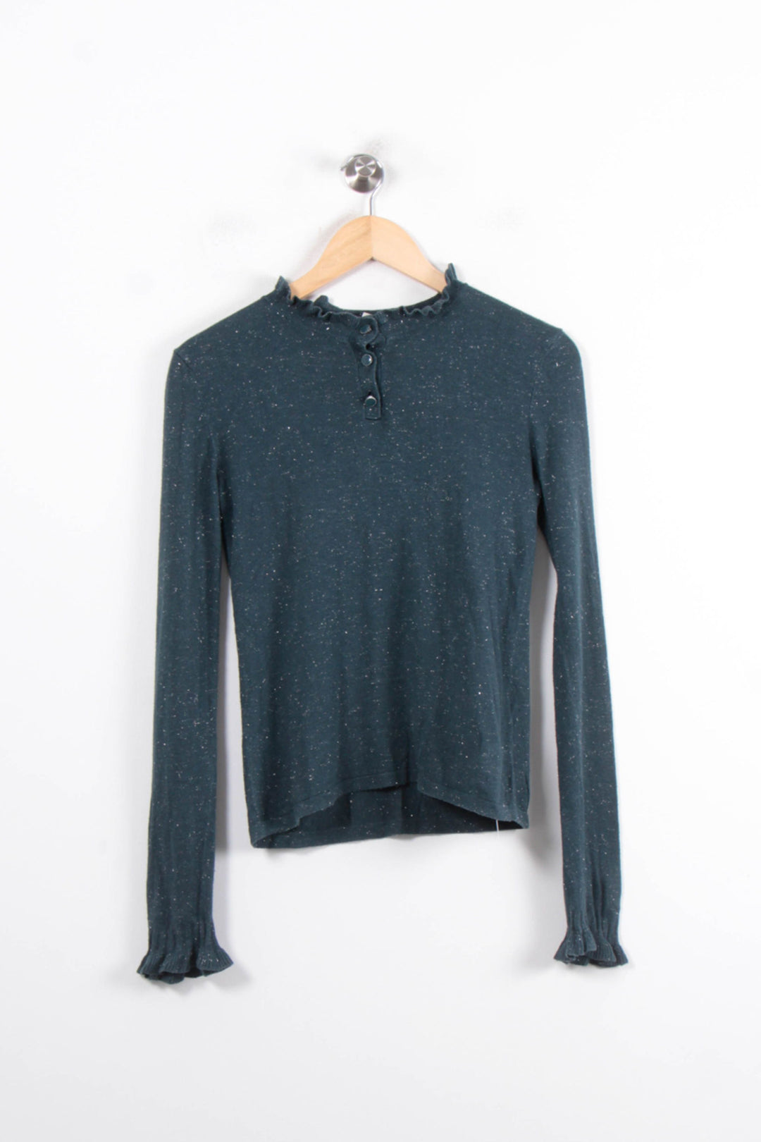 Pull Vert - Taille XS/34 de la marque I.Code | PARAD81321 - Vendu par Paradigme - Image 2