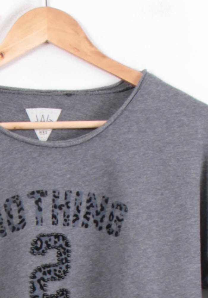 T-shirt Gris - Taille M/38 de la marque IKKS | PARAD81323 - Vendu par Paradigme - Image 3