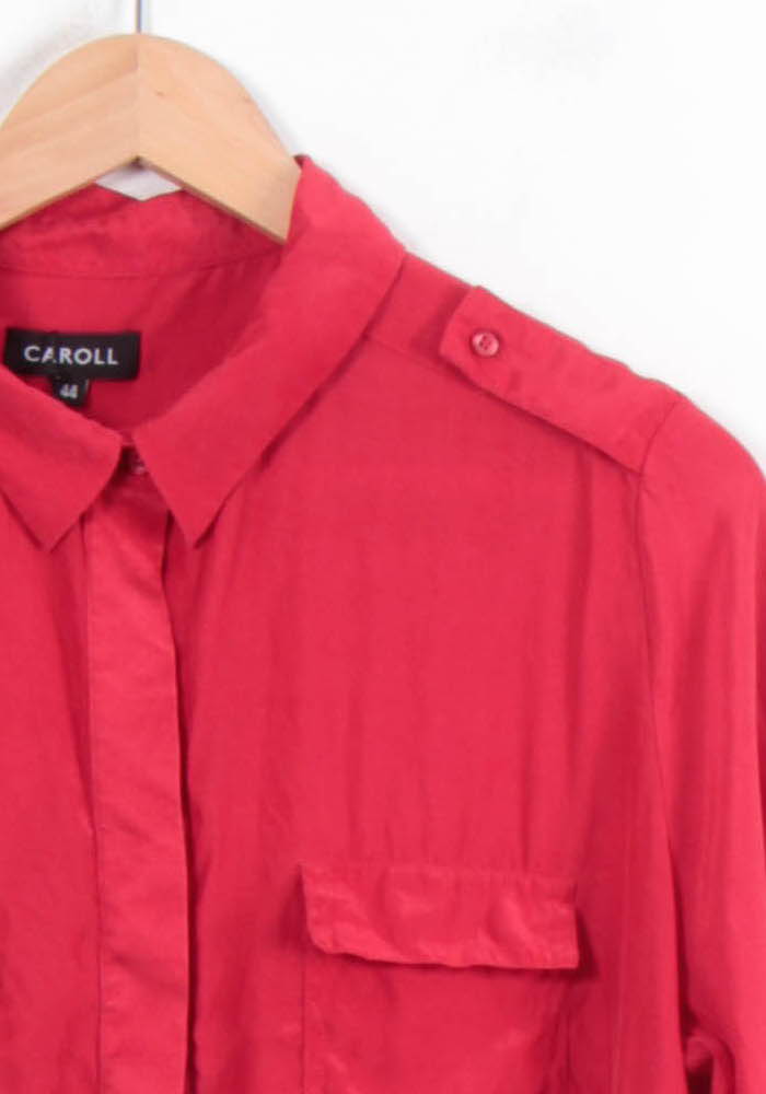 Chemise Rouge - Taille XXL/44 de la marque Caroll | PARAD81325 - Vendu par Paradigme - Image 3