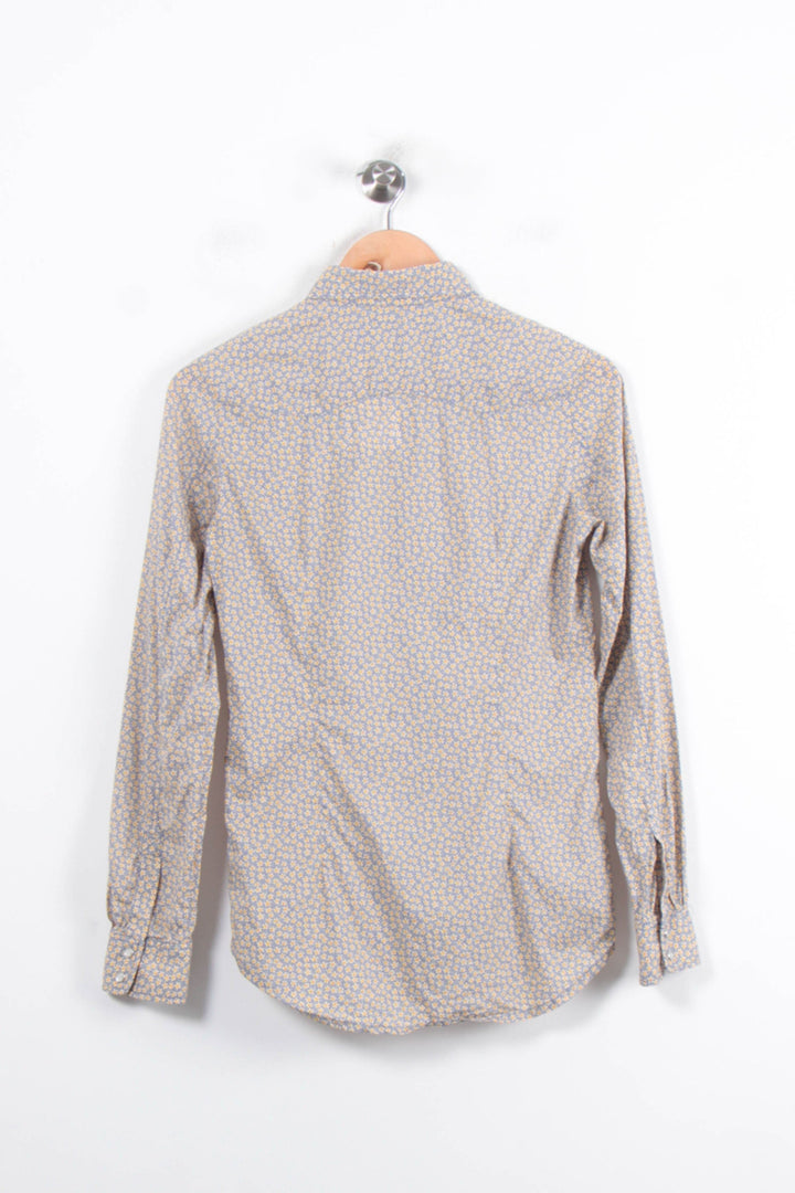 Chemise Fleurie Bleue et Jaune - Taille M/38 de la marque Paul & Joe Sister | PARAD81327 - Vendu par Paradigme - Image 4