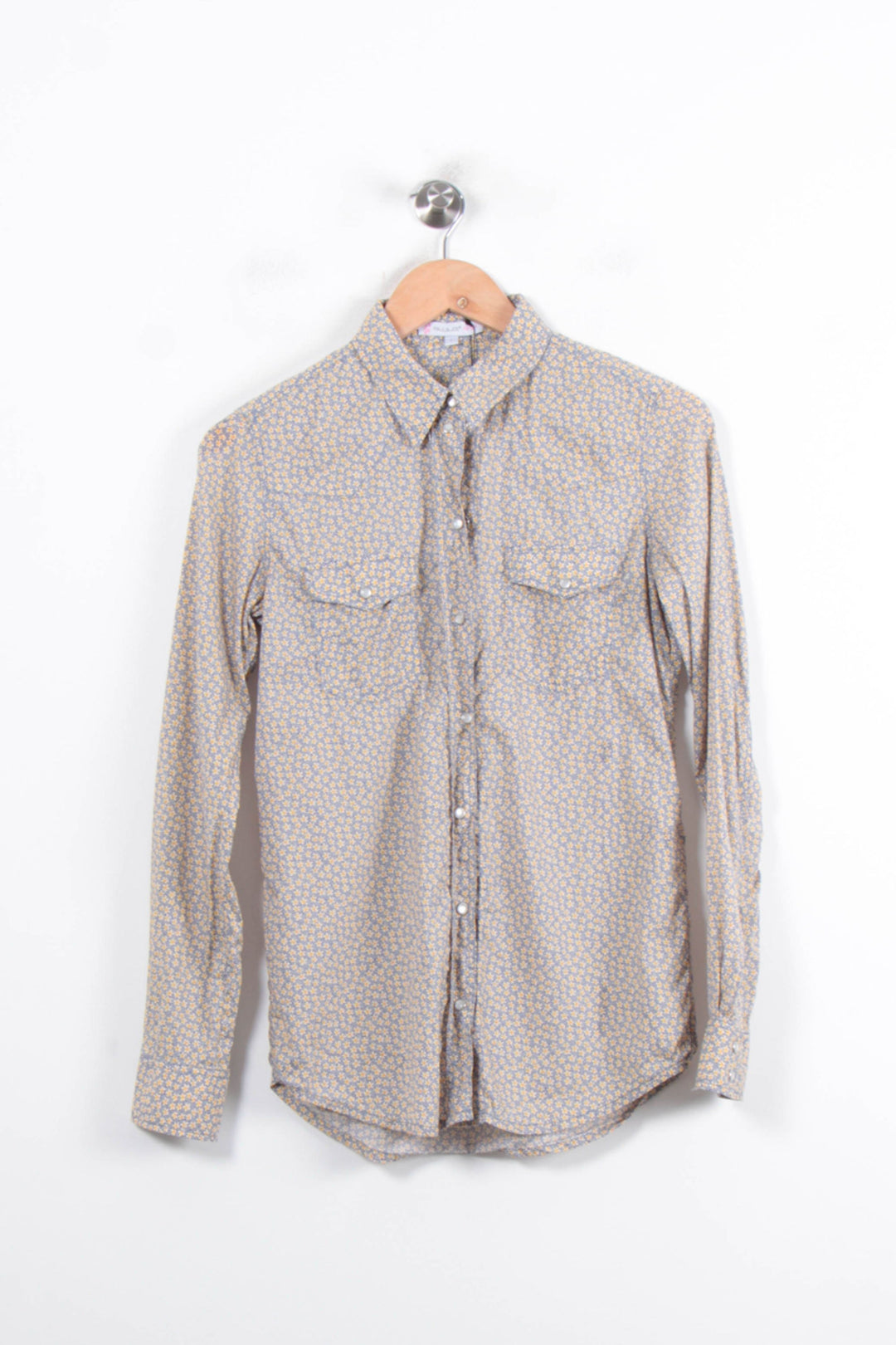 Chemise Fleurie Bleue et Jaune - Taille M/38 de la marque Paul & Joe Sister | PARAD81327 - Vendu par Paradigme - Image 2