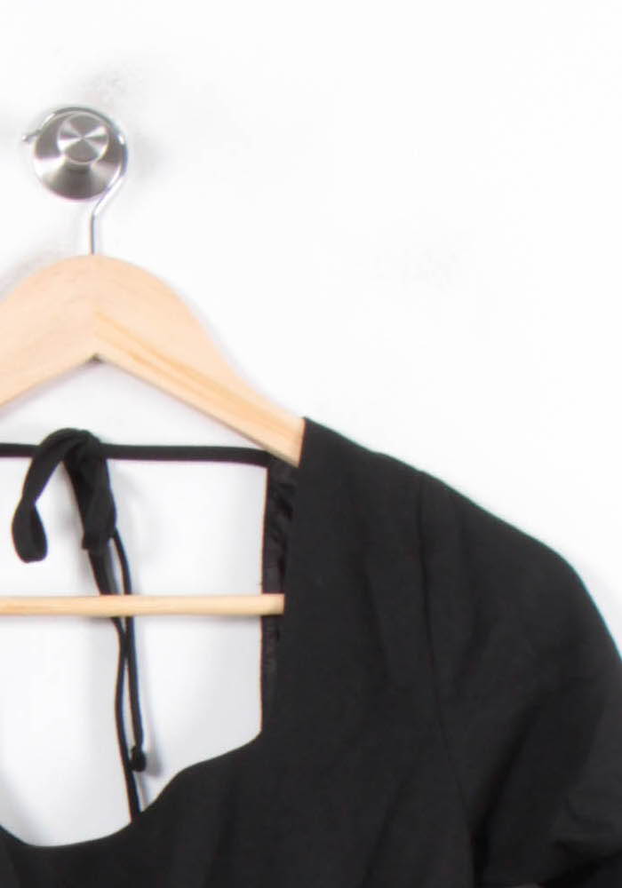 Robe Manche Longue Noire - Taille S/36 de la marque Bizance | PARAD81337 - Vendu par Paradigme - Image 3