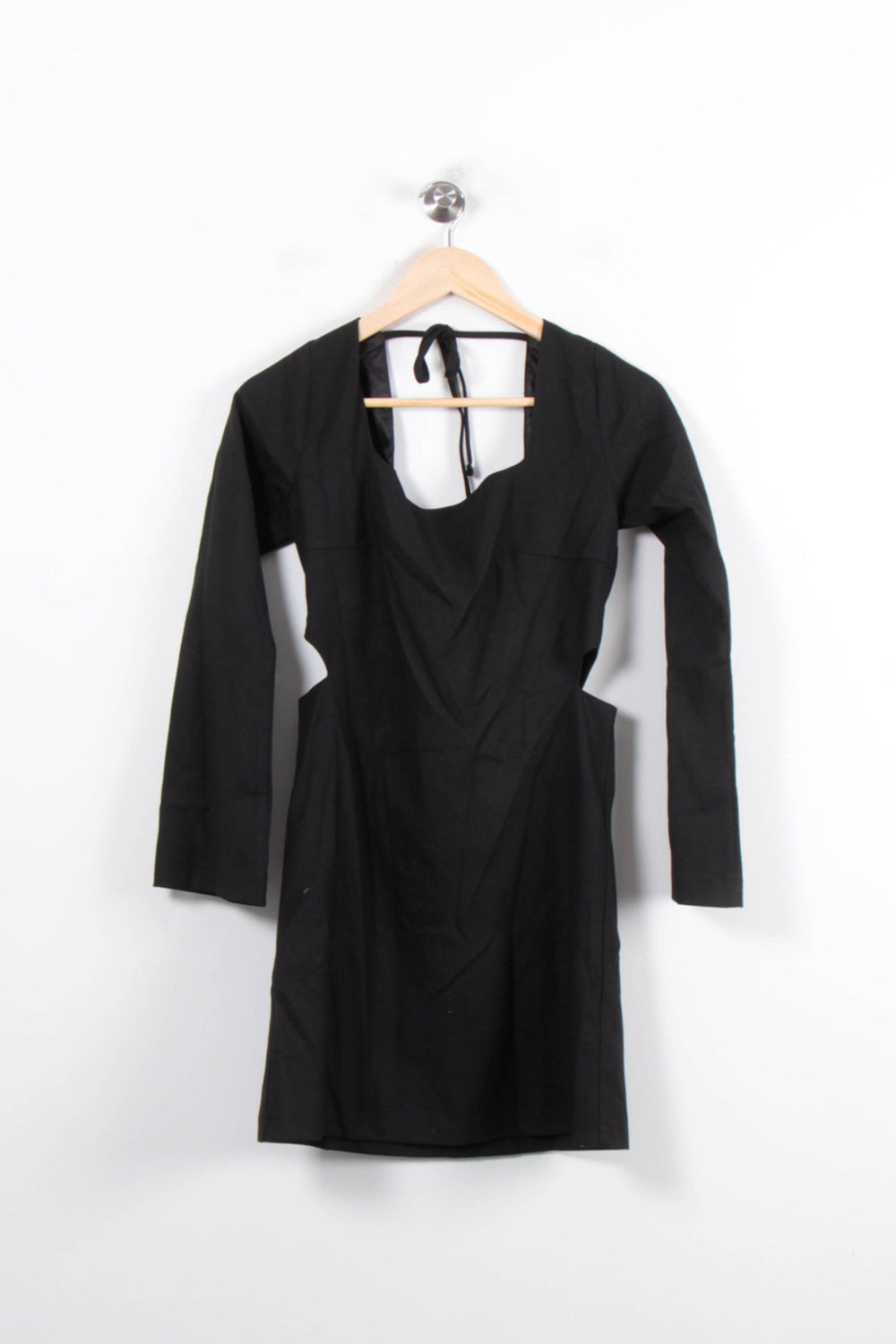 Robe Manche Longue Noire - Taille S/36 de la marque Bizance | PARAD81337 - Vendu par Paradigme - Image 2