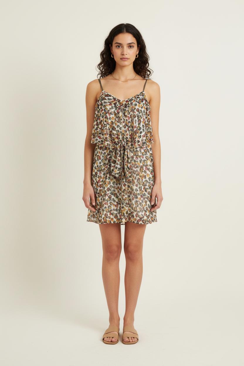 Robe Portefeuille Multicolore - Taille M/38 de la marque One Step | PARAD81350 - Vendu par Paradigme - Image 1