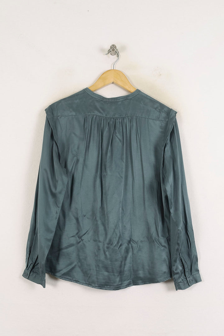 Chemise Grise - Taille L/40 de la marque Caroll | PARAD81365 - Vendu par Paradigme - Image 4