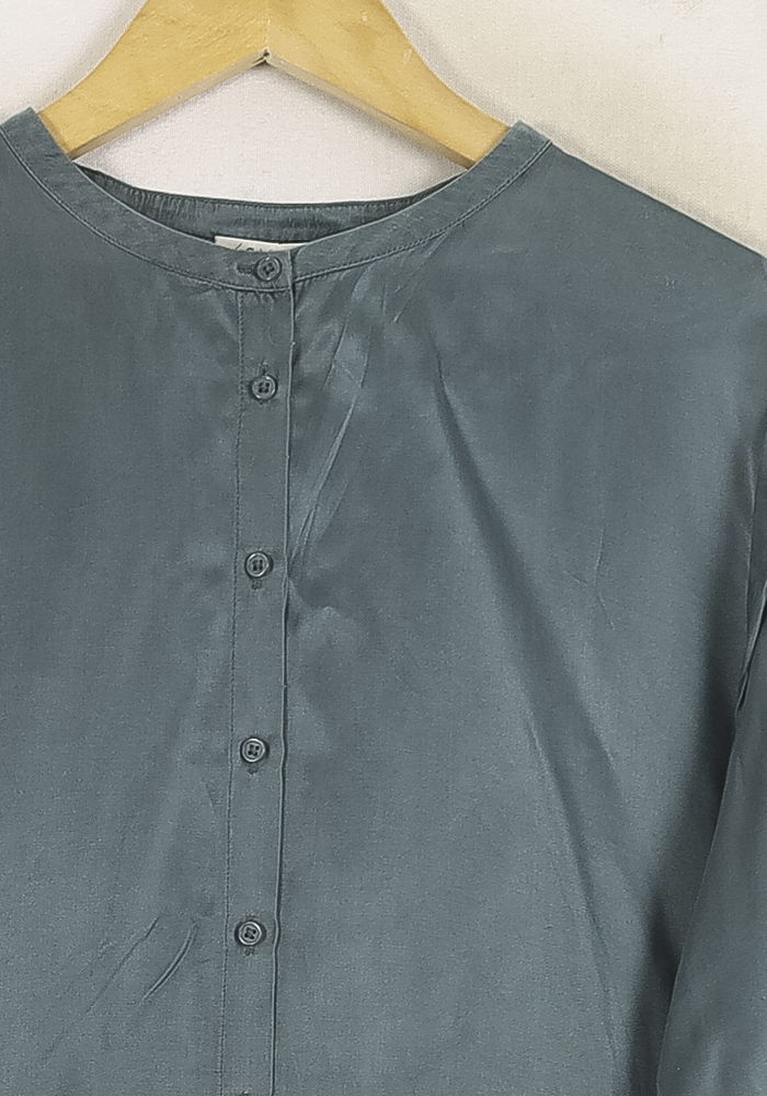 Chemise Grise - Taille L/40 de la marque Caroll | PARAD81365 - Vendu par Paradigme - Image 3