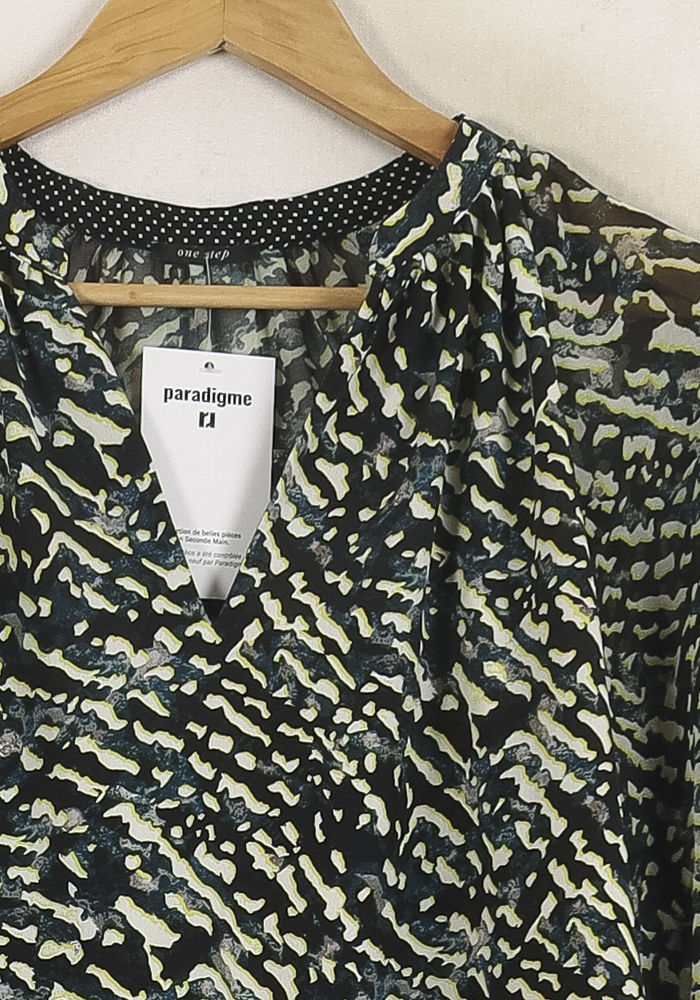 Blouse Multicolore - Taille M/38 de la marque One Step | PARAD81366 - Vendu par Paradigme - Image 3
