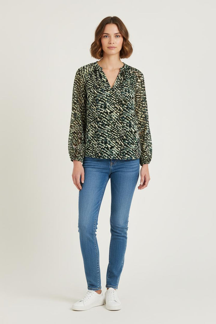 Blouse Multicolore - Taille M/38 de la marque One Step | PARAD81366 - Vendu par Paradigme - Image 1