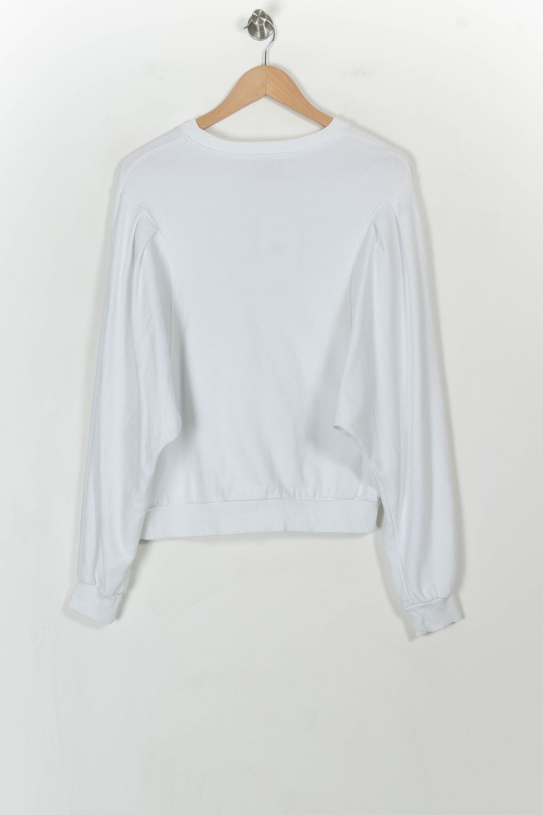 Sweat Court Blanc - Taille M/38 de la marque Imprevu | PARAD81369 - Vendu par Paradigme - Image 4
