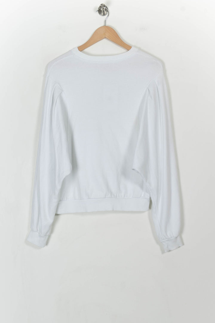 Sweat Court Blanc - Taille M/38 de la marque Imprevu | PARAD81369 - Vendu par Paradigme - Image 4