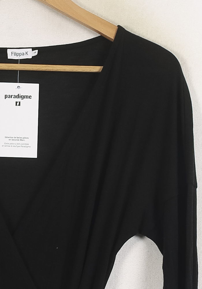 Robe Longue Noire - Taille XS/34 de la marque Filippa K | PARAD81372 - Vendu par Paradigme - Image 3