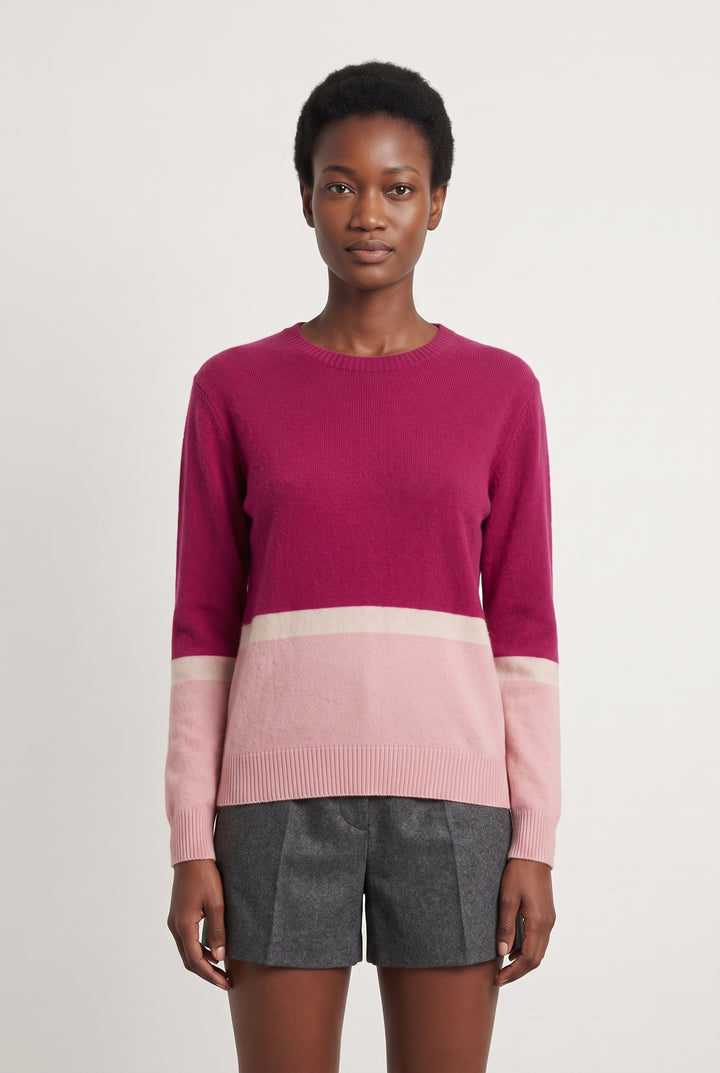 Pull Violet et Rose - Taille S/36 de la marque Absolut Cashmere | PARAD8138 - Vendu par Paradigme - Image 1