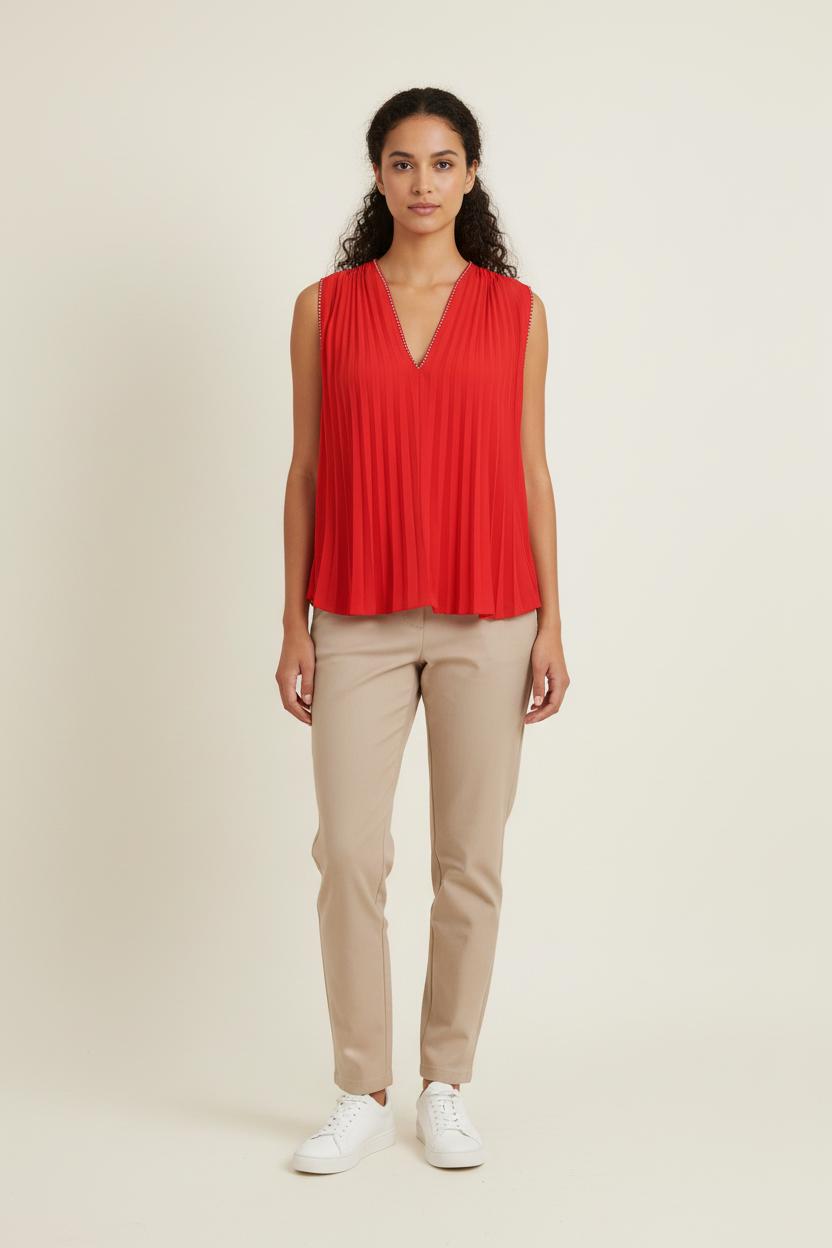 Blouse Rouge - Taille S/36 de la marque Zadig&Voltaire | PARAD81380 - Vendu par Paradigme - Image 1