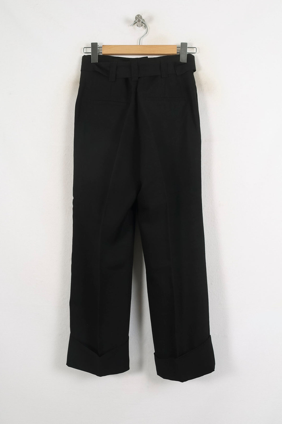 Pantalon Noir - Taille M/38 de la marque Sandro | PARAD81381 - Vendu par Paradigme - Image 4