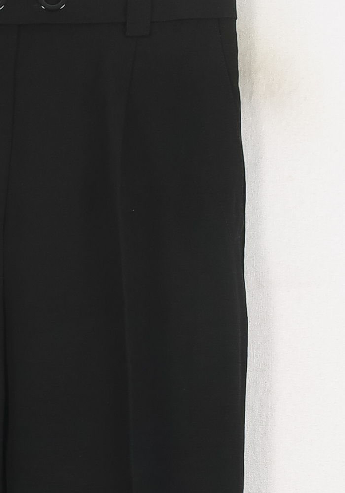 Pantalon Noir - Taille M/38 de la marque Sandro | PARAD81381 - Vendu par Paradigme - Image 3