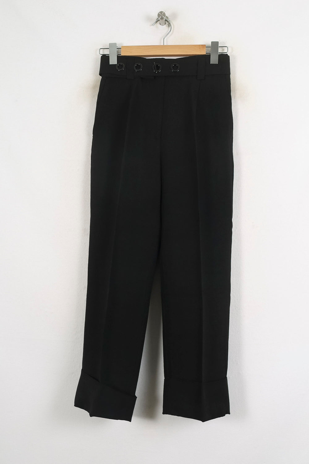 Pantalon Noir - Taille M/38 de la marque Sandro | PARAD81381 - Vendu par Paradigme - Image 2