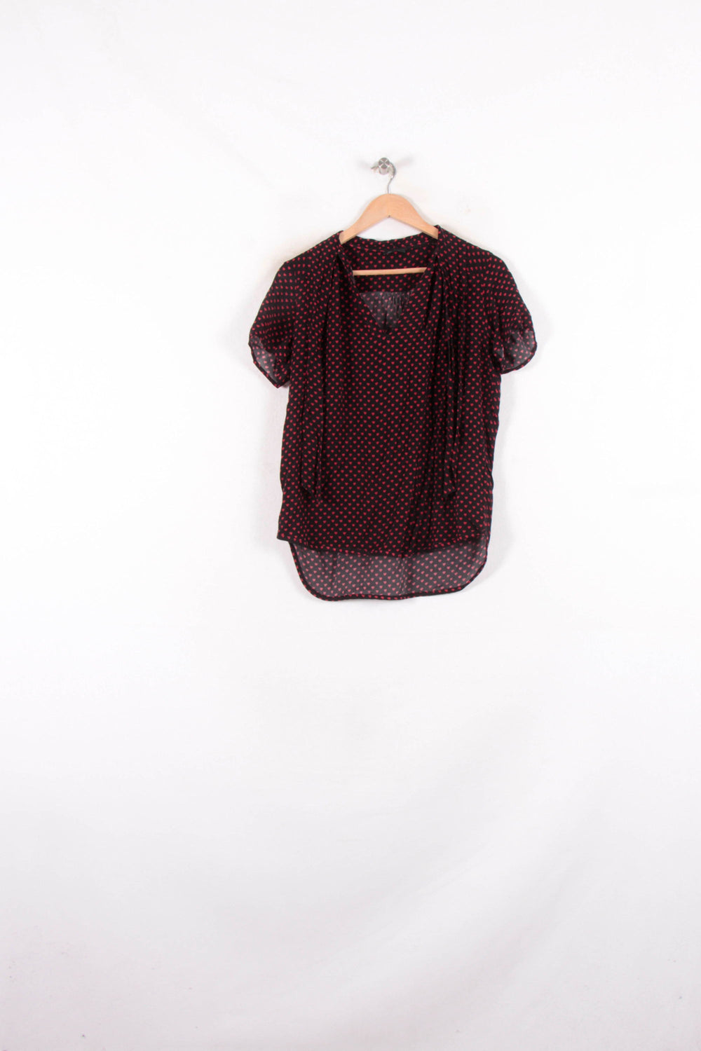 Blouse Noire et Rouge - Taille M/38 de la marque IKKS | PARAD81400 - Vendu par Paradigme - Image 2